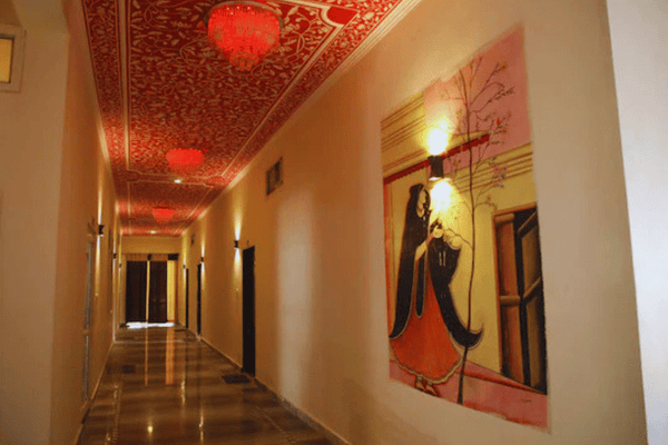 Luxury room interior